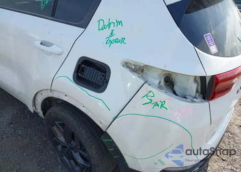 2021 Kia Sportage S from USA, damaged, VIN KNDP6CAC6M7872669